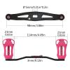 XINgjyxzk Carbon Fiber Fishing Reel Power Knob Grip Replacement view 3