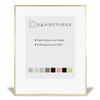RahmenMax KAINUU Aluminum Picture Frame, 61 x 77 cm, Gold Gloss Decor view 1