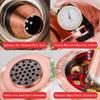 Copper Hot Pot, Traditional Chinese Shabu-Shabu Pot with Chimney, Gold, 34 cm view 4