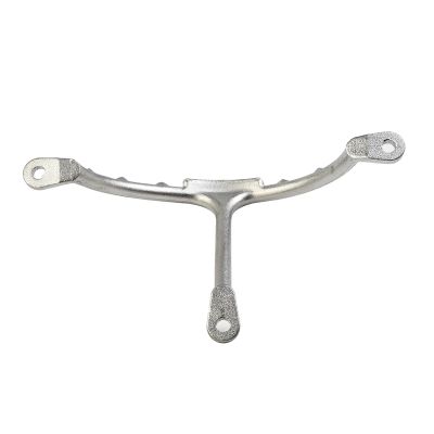 QZCX 316 Stainless Steel 3-Prong Boat Bracket, Wire Holder, Mast Step