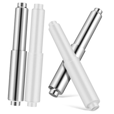 STOBOK Toilet Paper Holder Replacement Spring Rods, 6-Piece ABS Set