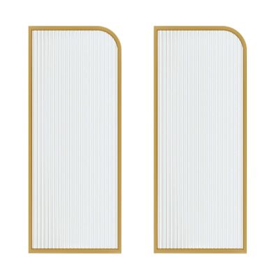 ZNBLSD Public Restroom Wall-Mounted Decorative Partition, Waterproof Men's Urinal Privacy Screen, Toilet Partition, Glass