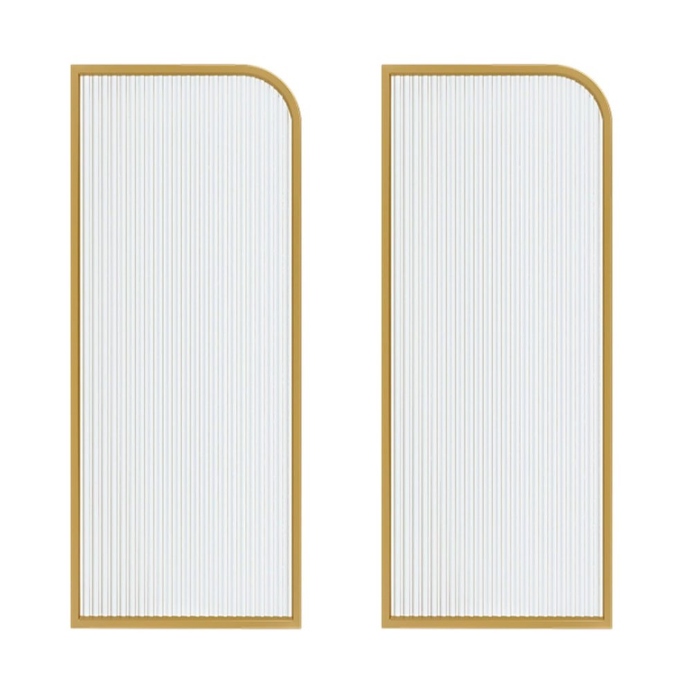 ZNBLSD Public Restroom Wall-Mounted Decorative Partition, Waterproof Men's Urinal Privacy Screen, Toilet Partition, Glass