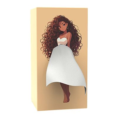 Skirt Tissue Box Holder