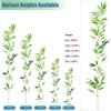 ZCFLWR Bamboo Leaves, 1.1/1.2 m Tall, Artificial Tree, 90-Pack, 2 m/6.5 ft Tall view 2