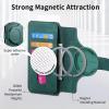 GoodcAcy Wallet Case for Xiaomi Redmi Note 10 Pro 4G, Green view 3