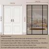 Magnetic Fly Screen Door, 195 x 255 cm, Black view 2