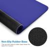 Quteprint Gaming Mouse Pad with Non-Slip Rubber Base, Royal Blue view 3