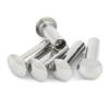 HEXHUASR 5/20 pcs M3 M4 M4.5 M5 M6 M8 GB873 304 Stainless Steel Round Flat Truss Oval-Head Semi-Tubular Rivet Screws (26 mm) view 2