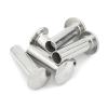 HEXHUASR 5/20 pcs M3 M4 M4.5 M5 M6 M8 GB873 304 Stainless Steel Round Flat Truss Oval-Head Semi-Tubular Rivet Screws (26 mm) view 3