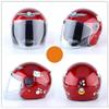 Bicycle Helmet, Ergonomic, Windproof, for Motorcycles, Winter, Adjustable, Warm Protection (Red) view 2