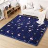 DSSHENGDS Non-Slip Children's Play Rug, Coral Velvet Crawling Mat, 2 cm, 100 × 150 cm view 1