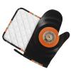 Vintage-Style Vinyl Oven Mitts and Pot Holders, 2-Piece Set view 2
