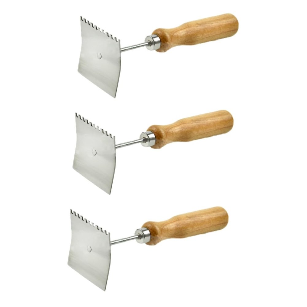 HANABASS 3-Piece Beekeeping Hive Cleaning Scraper Set