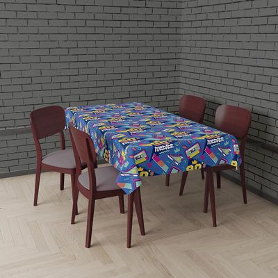FIESTAS GUIRCA | 90s Tablecloth Multicolor (137x274 cm)
