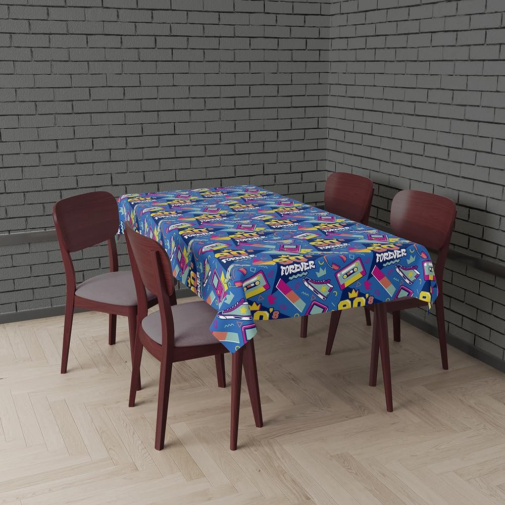FIESTAS GUIRCA | 90s Tablecloth Multicolor (137x274 cm)