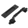 BAFOVY Black Barn Door Handle, Modern Minimalist Design, Easy Installation for Gates, Garages, and Cabinets view 3