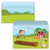 JuNa-Experten 6 Farm Adventure 7th Birthday Invitations with 6 Envelopes view 4
