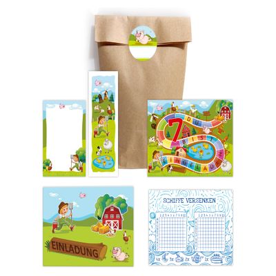 10 Farm-Themed 7th Birthday Invitations for Boys and Girls