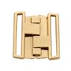 EMDOMO Rectangular Metal Closures, Bra Hooks and Eyes, 10 Sets, Gold view 4