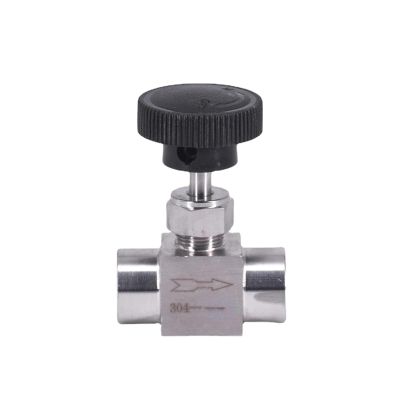 EGTDSFGJA Stainless Steel Female Needle Valve, 1/2 in B1SP, 316 SS