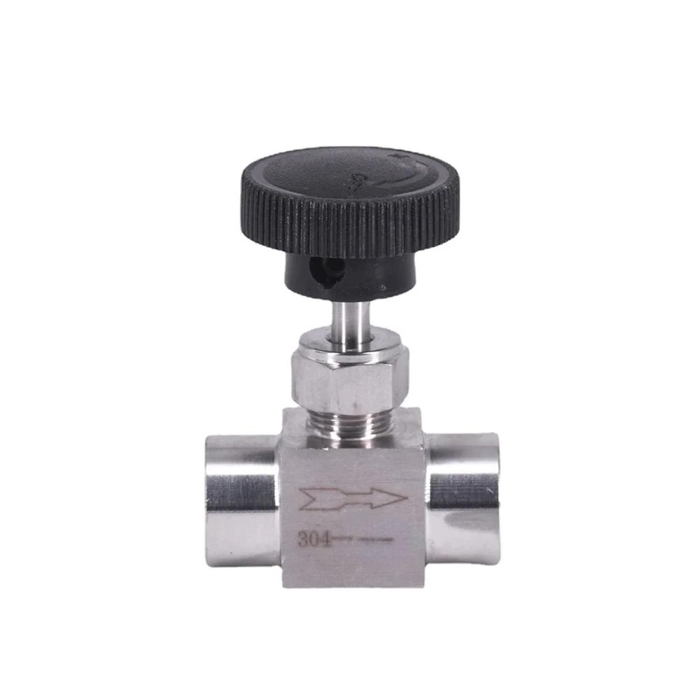 EGTDSFGJA Stainless Steel Female Needle Valve, 1/2 in B1SP, 316 SS