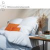 liebling Interlock Jersey Bedding 155 x 220 cm, Dark Pink, 100% Cotton Duvet Cover, Silky Sheen, Washable at 60°C, OEKO-TEX 100 view 3
