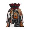 Acoustic and Guitar Print Drawstring Gift Bags view 1