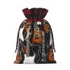 Acoustic and Guitar Print Drawstring Gift Bags view 2