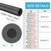 Flexible Foam Pipe Insulation, Non-Slip, for Cold and Hot Water Pipes, ID 13/16/20/25/43/50/60/76/90/110 mm (20 × 20 mm, L 180 cm) view 3