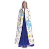 Yiyilong Pink Unicorn Print Hooded Cape for Adults view 2