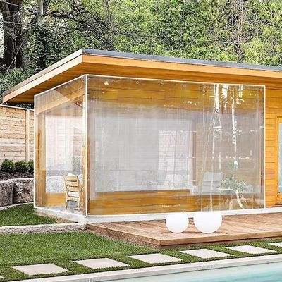 PIPRE 1.9 x 4 m Clear Waterproof PVC Curtain