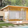 PIPRE 1.9 x 4 m Clear Waterproof PVC Curtain view 1