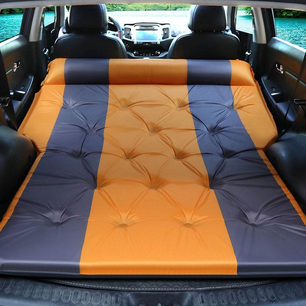 KJJjQf Inflatable Car Mattress for Mercedes-Benz B-Class W245/W246, Orange 02
