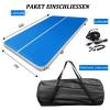 Inflatable Air Tumbling Mat 4 x 2 x 0.2 m with Pump and Carry Bag view 3