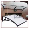 Window Awning Canopy, 100 x 60 cm, Aluminum Brackets view 1