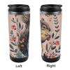 QWJKM 340 ml Travel Mug with Lid, Squirrel and Flower Design view 4