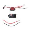 550 Brushed Motor and 360A ESC for 1/10 RC Cars, 21T view 1