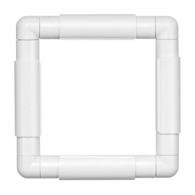 Square Q-Snap Plastic Frame for Cross-Stitch, Embroidery, Quilting and Silk Painting