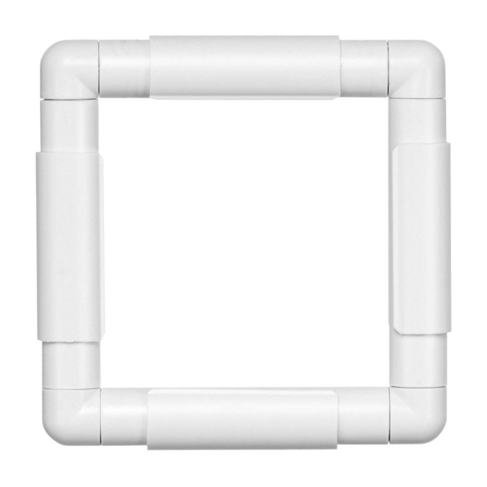 Square Q-Snap Plastic Frame for Cross-Stitch, Embroidery, Quilting and Silk Painting