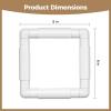 Square Q-Snap Plastic Frame for Cross-Stitch, Embroidery, Quilting and Silk Painting view 2