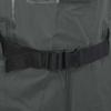 vidaXL Fishing Waders with Boots and Belt, Dark Green, Size 42 view 4