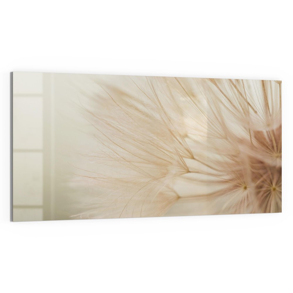 DEQORI Glass Magnetic Board, 100 x 50 cm, Delicate Nature