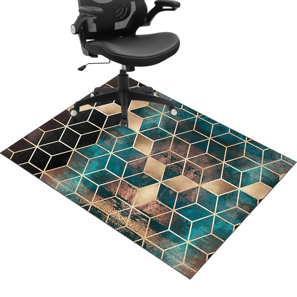 Desk Chair Mat for Hard Floors and Carpet, 120 x 150 cm