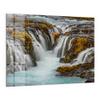 DEQORI Glass Magnetic Board, 120 x 90 cm, Autumnal Water Flow view 1
