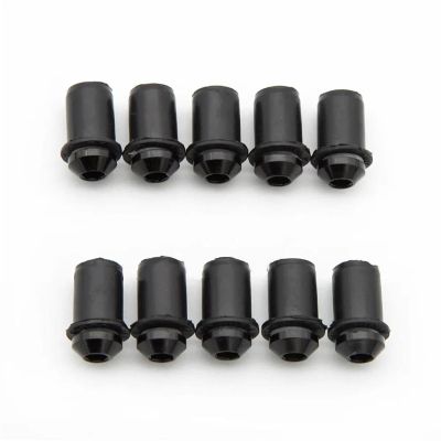 SNWDBH M5 Motorcycle Fairing Screw Kit with Nuts, Clips & Fasteners, Black