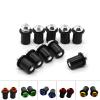 SNWDBH M5 Motorcycle Fairing Screw Kit with Nuts, Clips & Fasteners, Black view 4