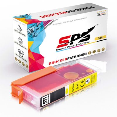 SPS Compatible Ink Cartridge for Canon Pixma MX 720 – CLI-551YXL / 6446B001 | Yellow | 680 Pages