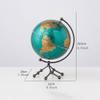 ZONABSQQ Desktop Globe with Stand, Decorative Educational Geographic Globe view 2