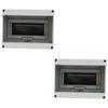 OSALADI 2-Piece Waterproof and Fire-Resistant Household Circuit Breaker with High-Performance Leakage Protection view 1